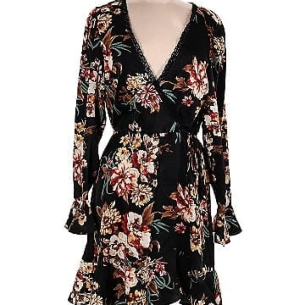 Target floral black dress